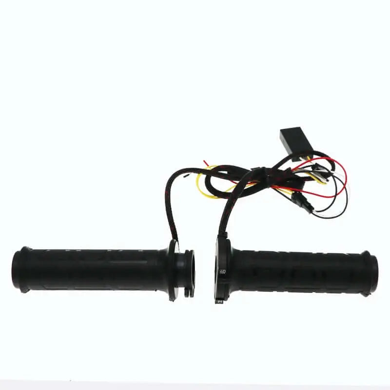 Universal Motorcycle 7/8" 22Mm Electric Heated Grips Scooter Moped Bar Hand Warmer Adjustable Hot Grip 12V Pair