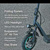 V12Pro E-Scooter – Komfort trifft Power Aran Shop