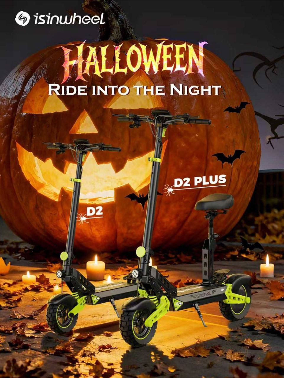 Isinwheel D2 Elektroroller Aran Shop