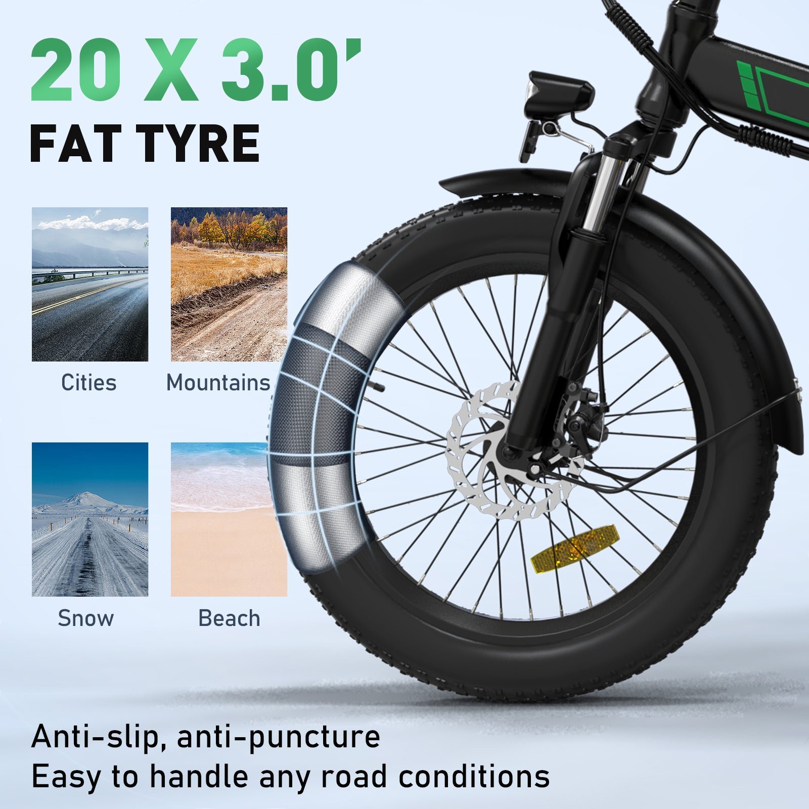 KOOLUX BK11 Folding E-bike - Image 3