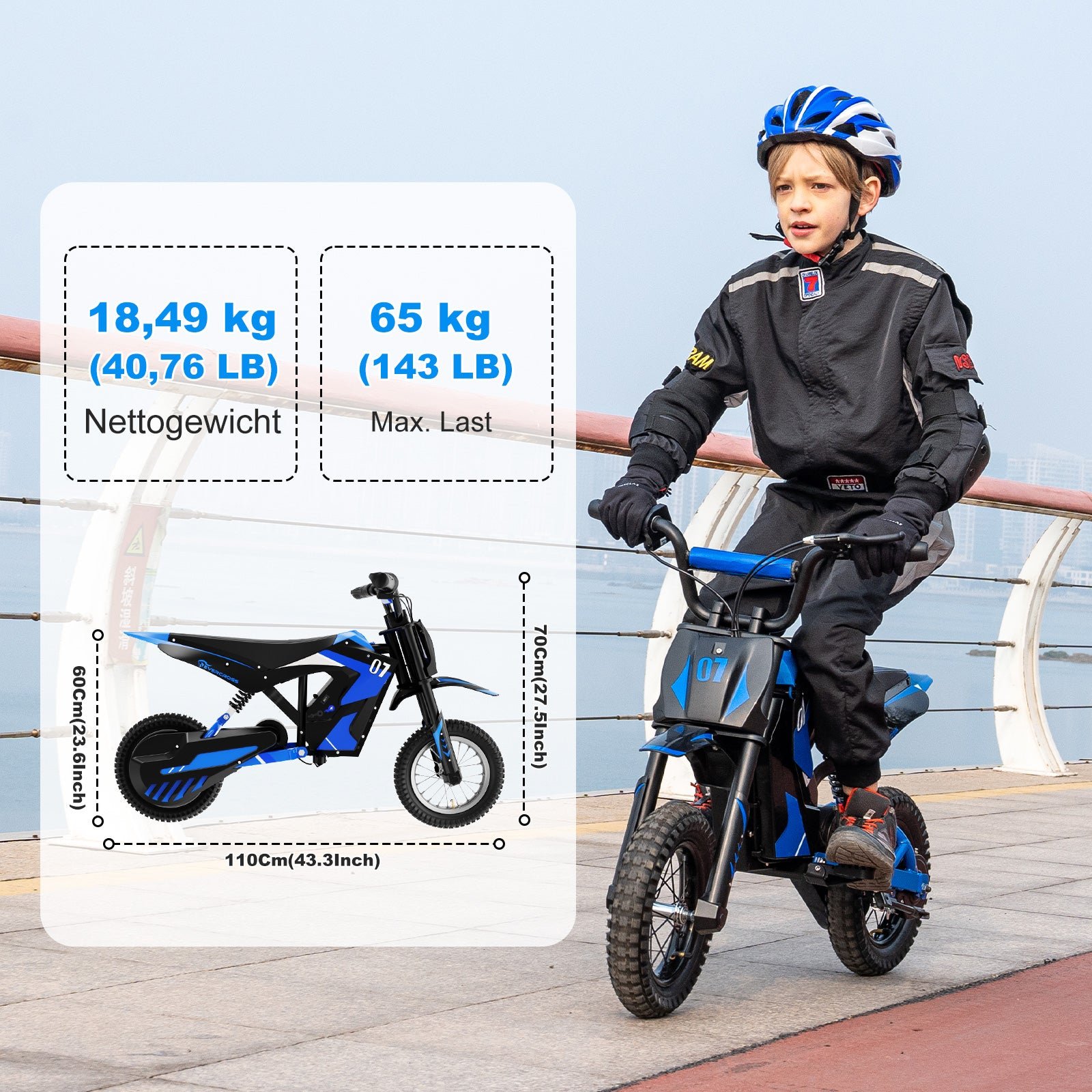 EVERCROSS EV12M Kinder-Elektromotorrad - Image 6