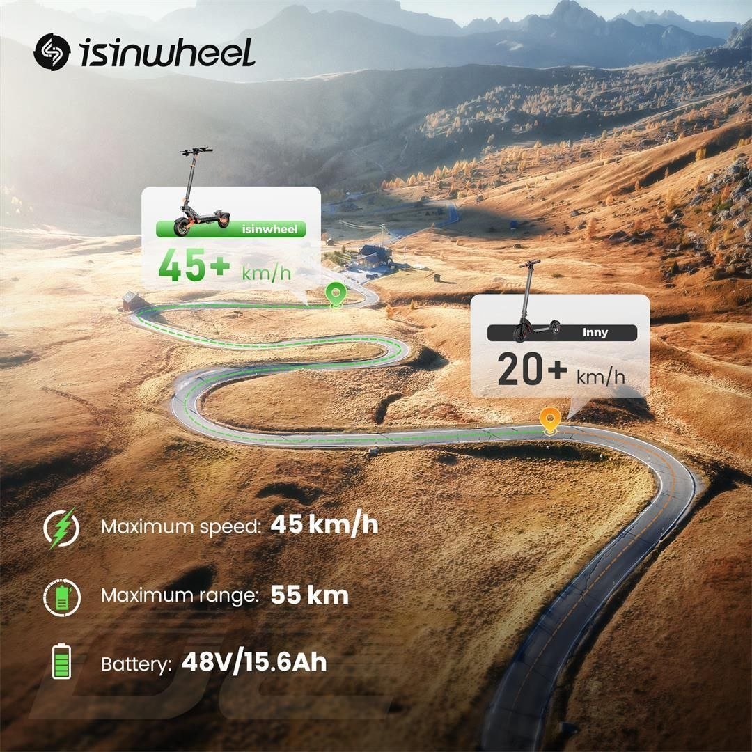 isinwheel D2 PLUS Elektroroller 48V 20Ah - Image 6