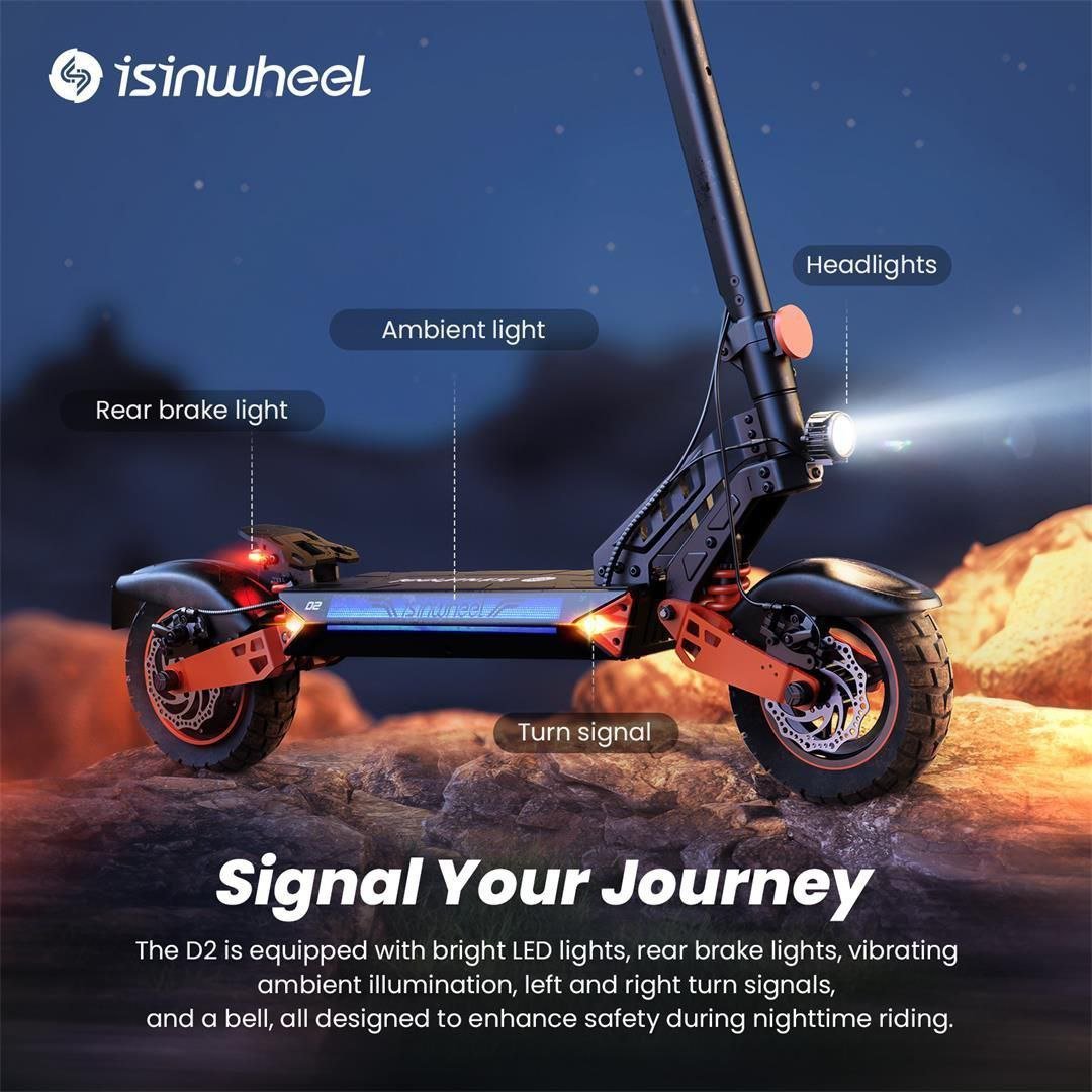 isinwheel D2 PLUS Elektroroller 48V 20Ah - Image 12
