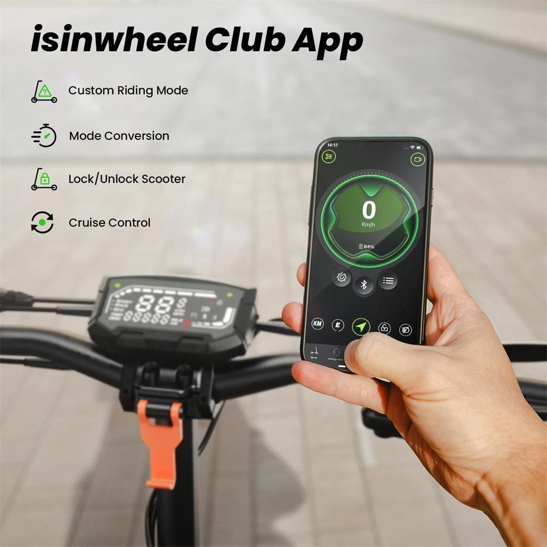 isinwheel D2 PLUS Elektroroller 48V 20Ah - Image 11