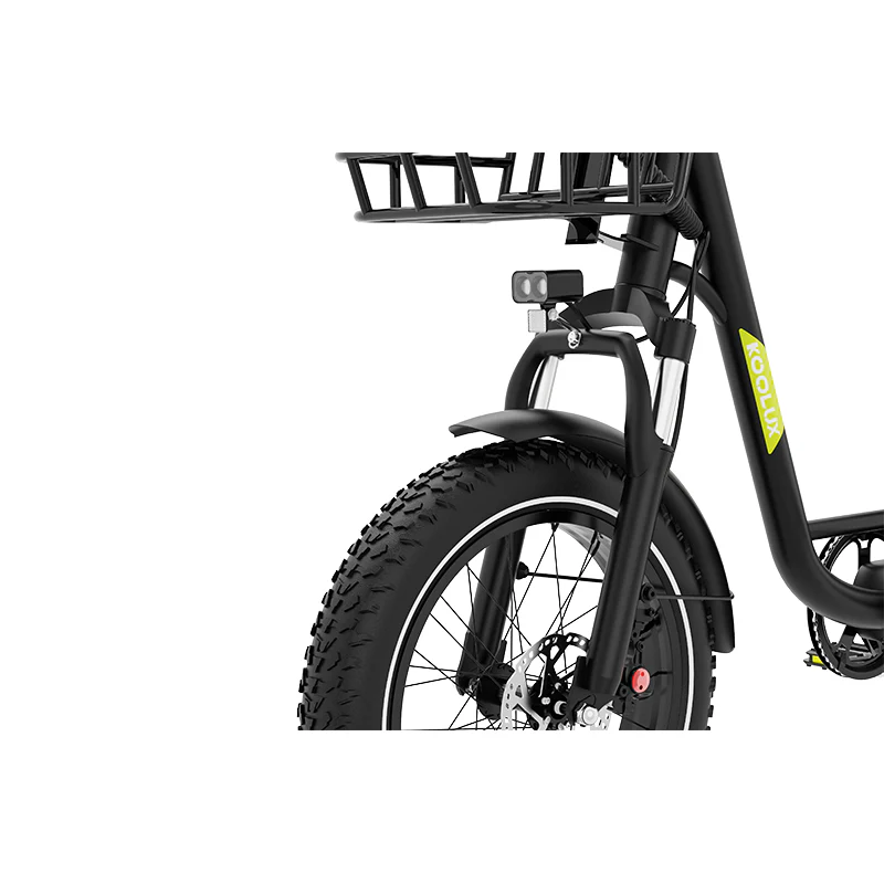 KOOLUX X7 48V 25Ah Cargo E-Bike – Elektrisches Lastenrad mit Hydraulischen Bremsen - Image 11