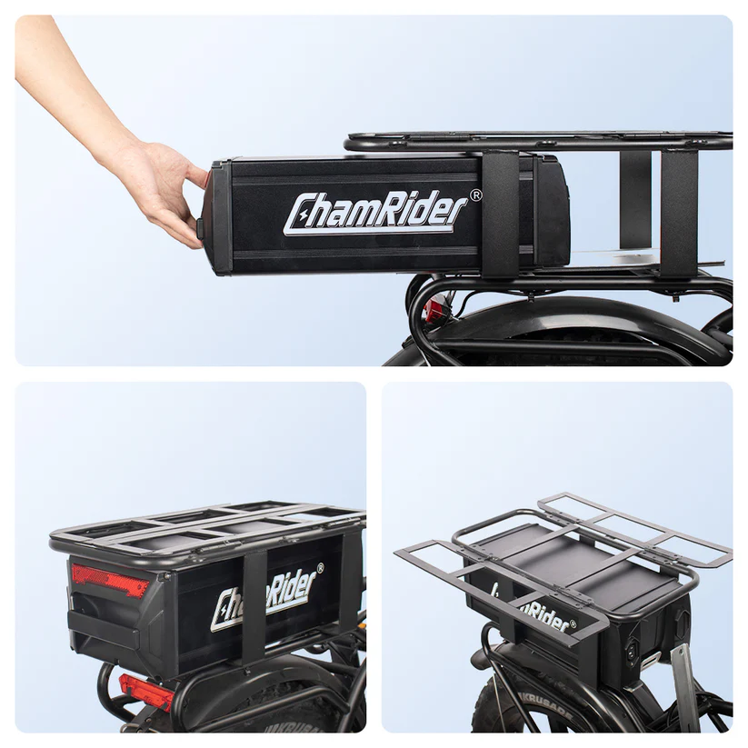 ChamRider DTS425 Dual Battery E-Bike - Image 5