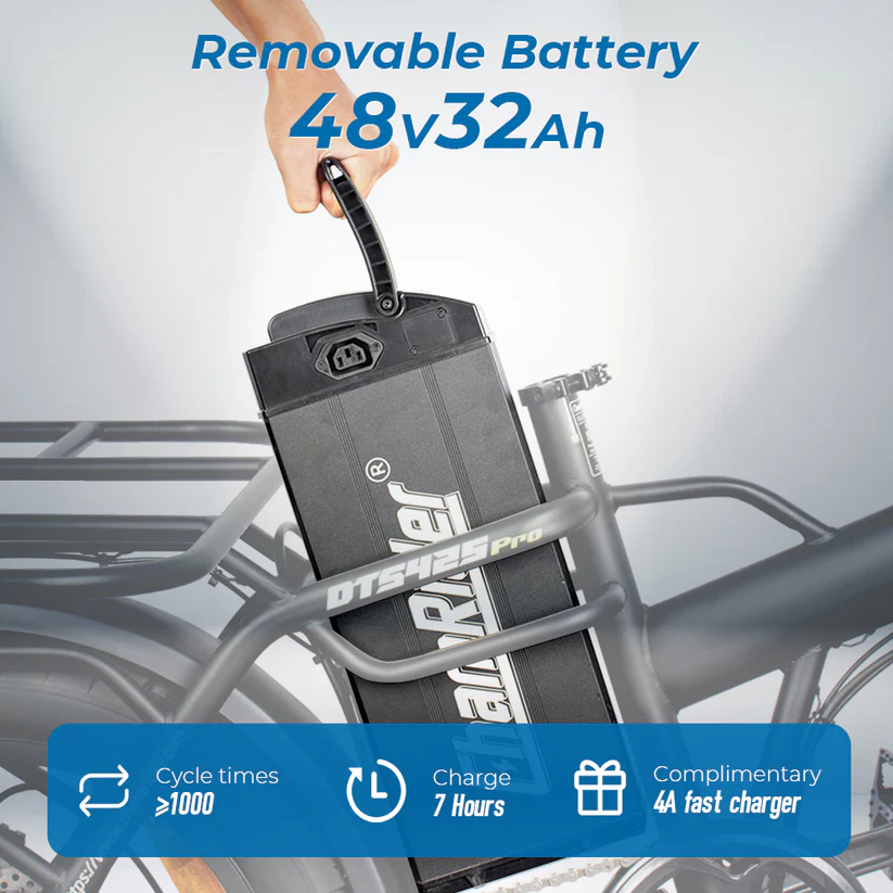 ChamRider DTS425 Dual Battery E-Bike - Image 7