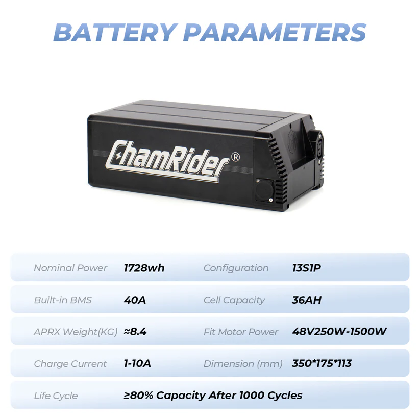 ChamRider DT450 Dual Battery - Image 10
