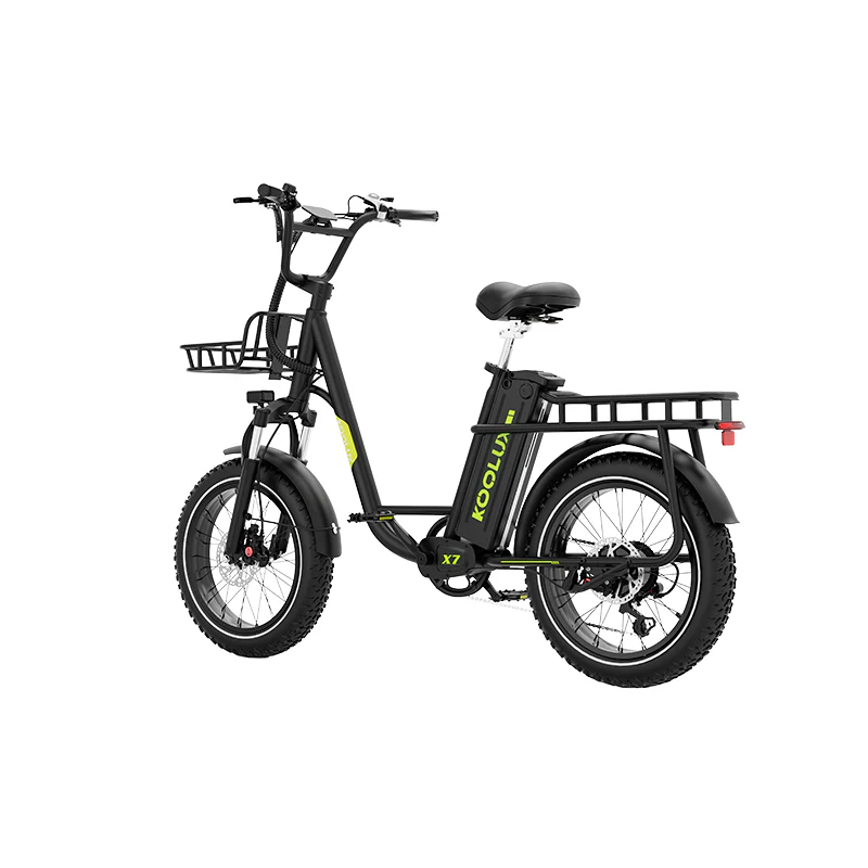 KOOLUX X7 48V 25Ah Cargo E-Bike – Elektrisches Lastenrad mit Hydraulischen Bremsen - Image 6