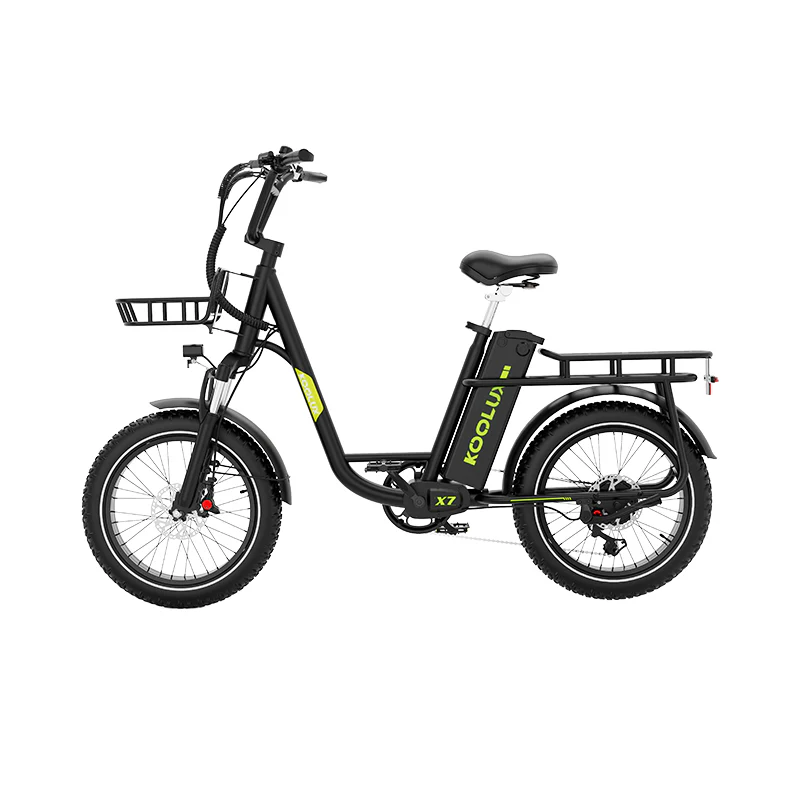 KOOLUX X7 48V 25Ah Cargo E-Bike – Elektrisches Lastenrad mit Hydraulischen Bremsen - Image 7
