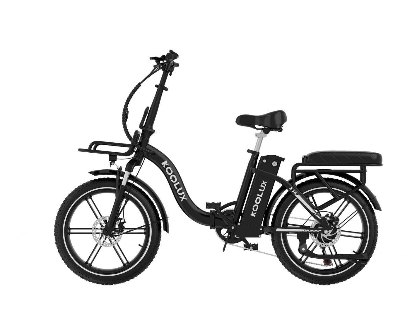 KOOLUX X16 48V 15.6Ah Folding E-Bike – Leistungsstarkes Lithium-Ion Klapprad - Image 7