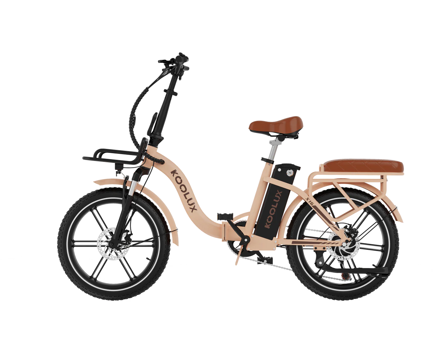 KOOLUX X16 48V 15.6Ah Folding E-Bike – Leistungsstarkes Lithium-Ion Klapprad - Image 31