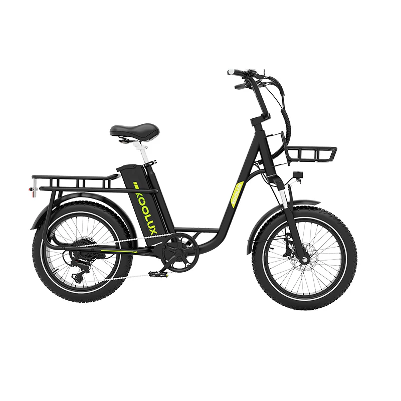 KOOLUX X7 48V 25Ah Cargo E-Bike – Elektrisches Lastenrad mit Hydraulischen Bremsen
