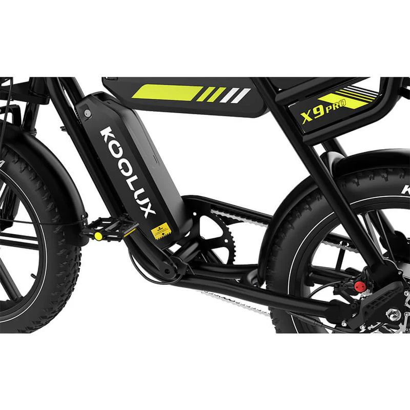 KOOLUX X9 Pro E-Bike mit Dual Akku 48V 15.6Ah ×2 | Fat Tire 20x4.0 Zoll Elektrofahrrad mit Hydraulischen Bremsen - Image 7