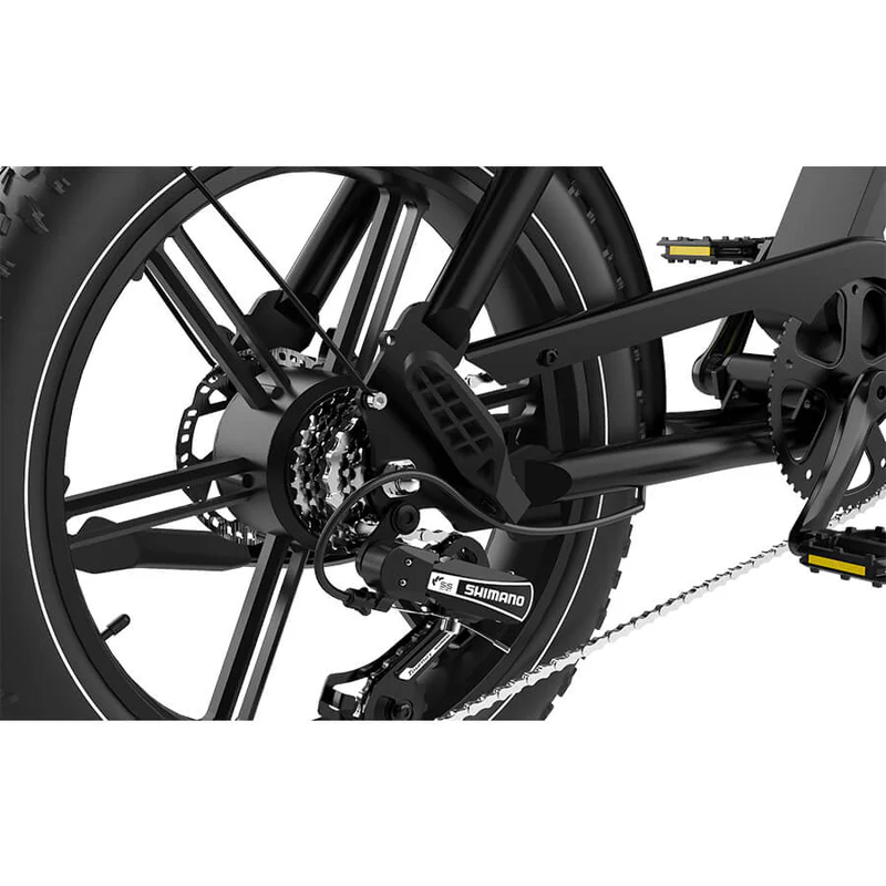 KOOLUX X9 Pro E-Bike mit Dual Akku 48V 15.6Ah ×2 | Fat Tire 20x4.0 Zoll Elektrofahrrad mit Hydraulischen Bremsen - Image 8